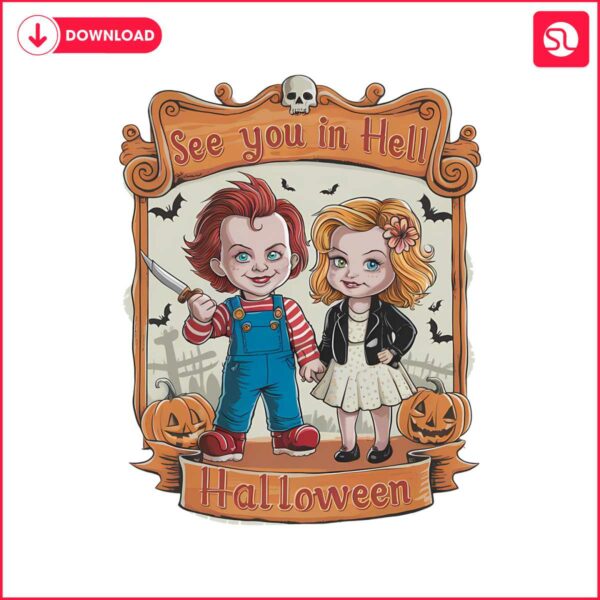 chucky-and-tiffany-see-you-in-hell-png