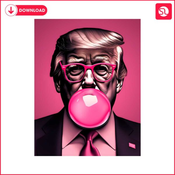 trump-pink-bubblegum-sarcastic-trump-png