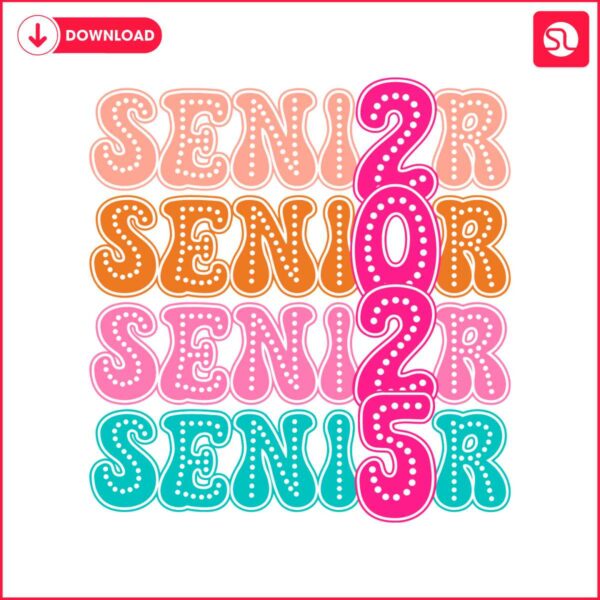 senior-2025-retro-graduation-svg