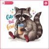 funny-cute-but-feral-raccoon-drinking-png