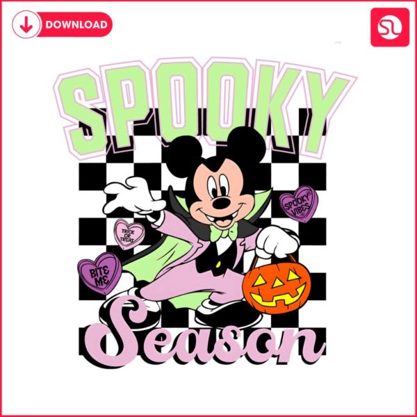 checkered-mickey-mouse-halloween-witch-vibes-png