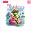 retro-christmas-in-july-grinch-summer-beach-png