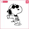 retro-snoopy-joe-cool-the-peanuts-svg