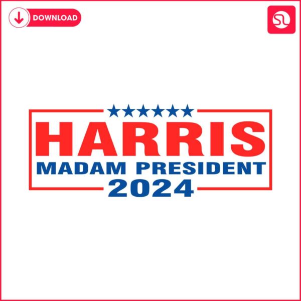 harris-madam-president-2024-supporter-svg