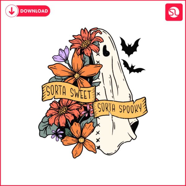 sorta-sweet-sorta-spooky-floral-ghost-svg