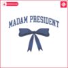 madam-president-ribbon-bow-svg