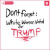 dont-forget-white-women-voted-for-trump-svg