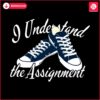 i-understand-the-assignment-sneakers-save-democracy-png