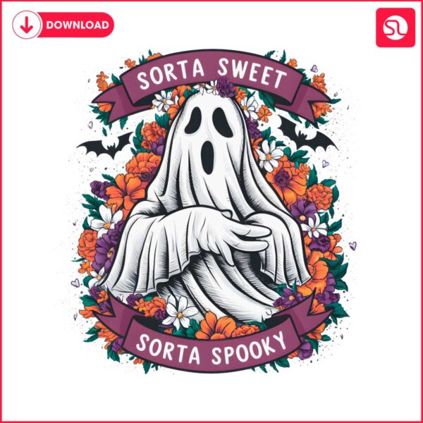 horror-ghost-sorta-sweet-sorta-spooky-png