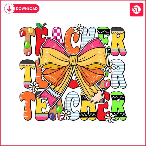 coquette-teacher-pencil-bow-teacher-life-svg