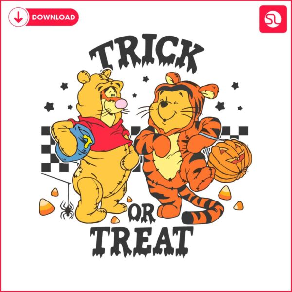 retro-trick-or-treat-pooh-and-tigger-png