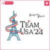 team-usa-bonjour-paris-olympic-games-svg