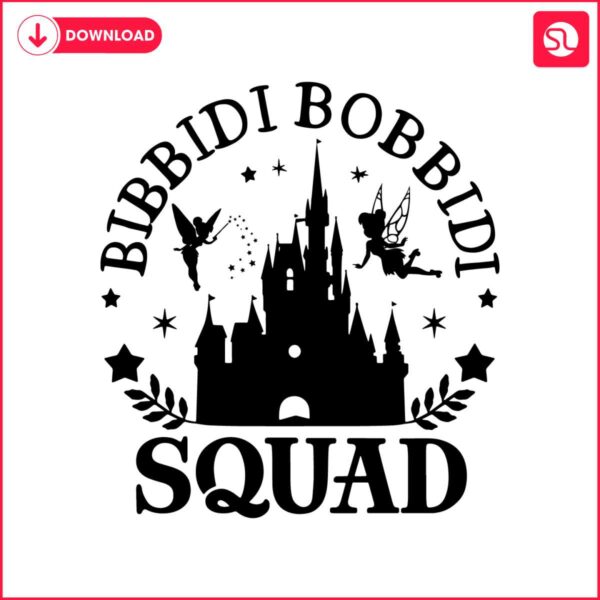 bibbidi-bobbidi-squad-magical-castle-svg