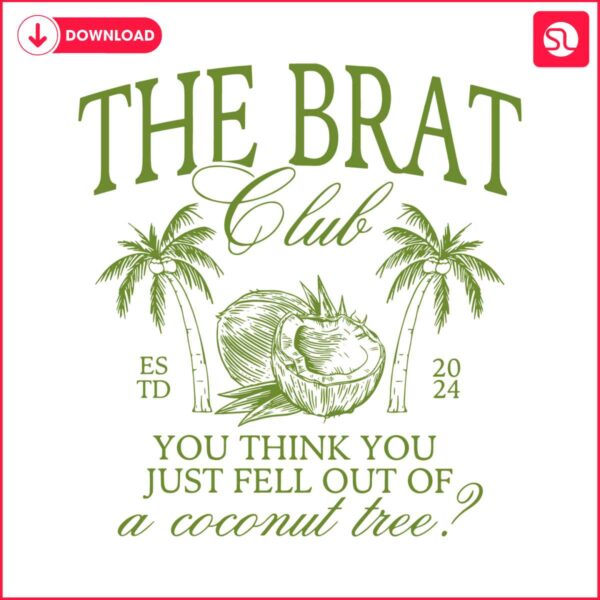 the-brat-club-a-coconut-tree-estd-2024-svg