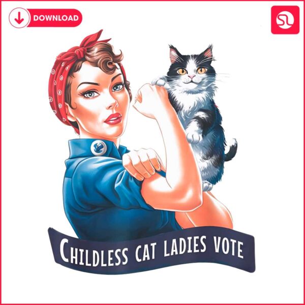 childless-cat-ladies-vote-feminist-png