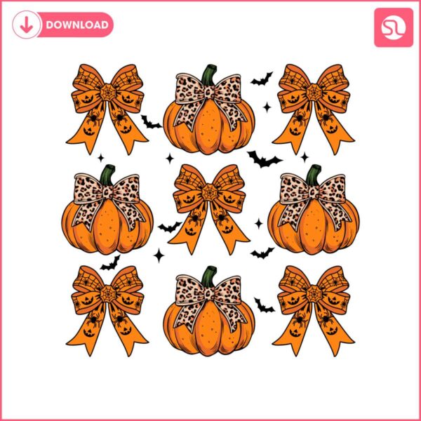 halloween-pumpkin-coquette-bow-svg