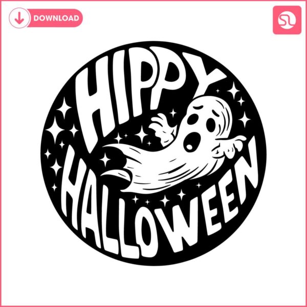 funny-hippy-halloween-ghost-svg