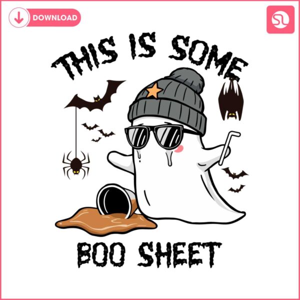 this-is-some-boo-sheet-halloween-ghost-coffee-svg