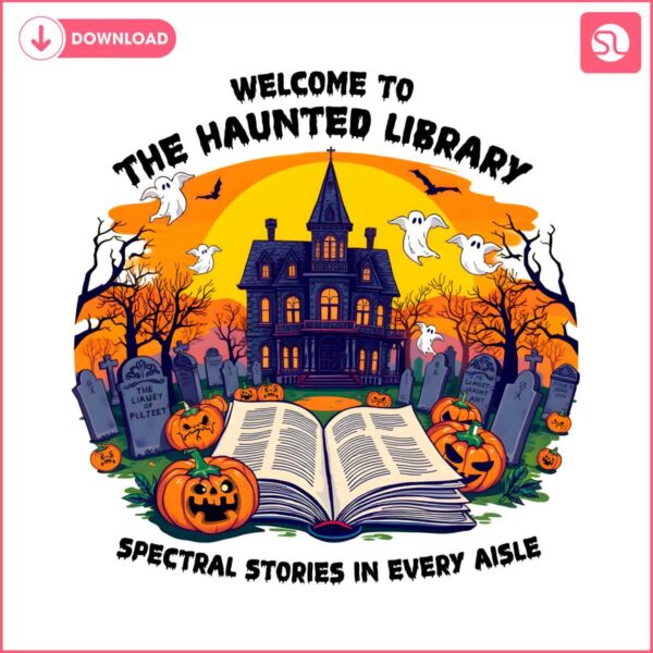 welcome-to-the-haunted-library-png