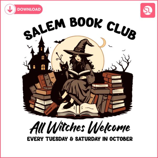 salem-book-club-all-witches-welcome-svg