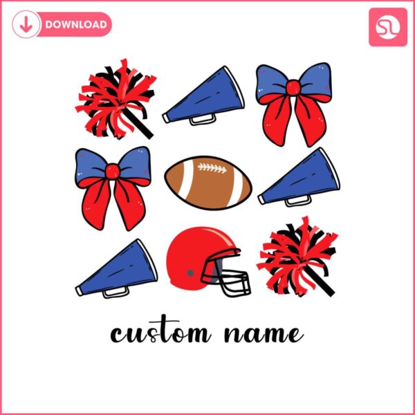 cheer-football-coquette-bows-svgcheere-svg-pom-poms-football-sublimation-digital-design-instant-download