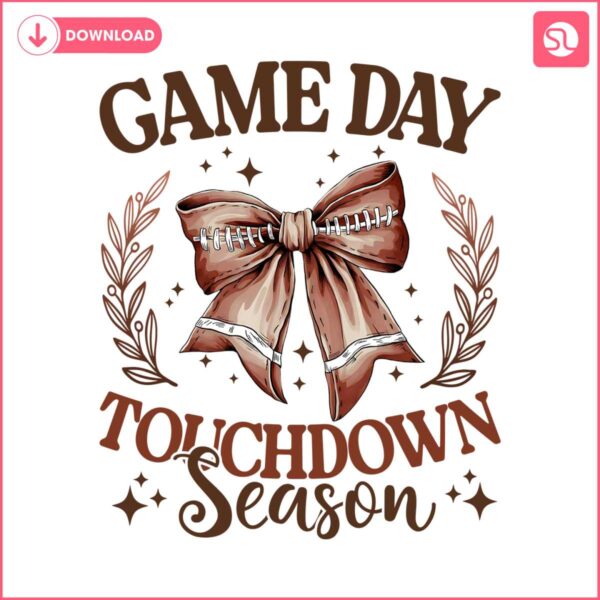 game-day-football-bow-png-fall-coquette-bow-football-mom-shirt-design-game-day-sublimation-png-fall-football-sports-design