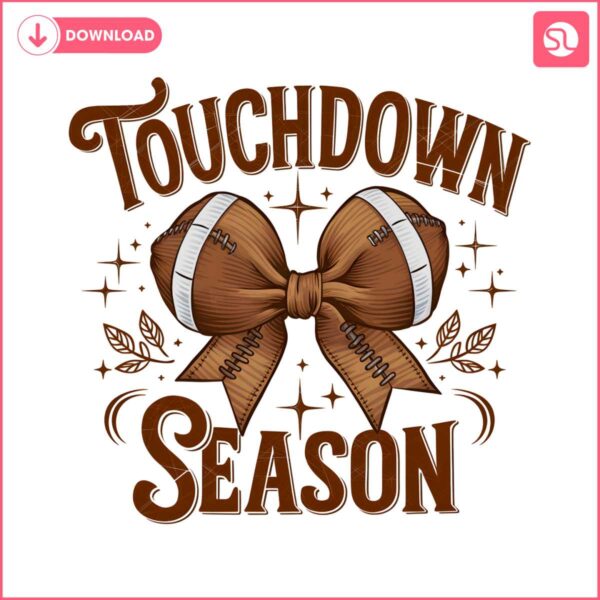 touchdown-season-retro-football-bow-png