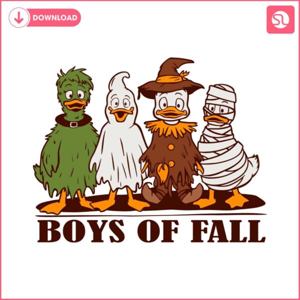 cute-boys-of-fall-ghost-ducks-svg