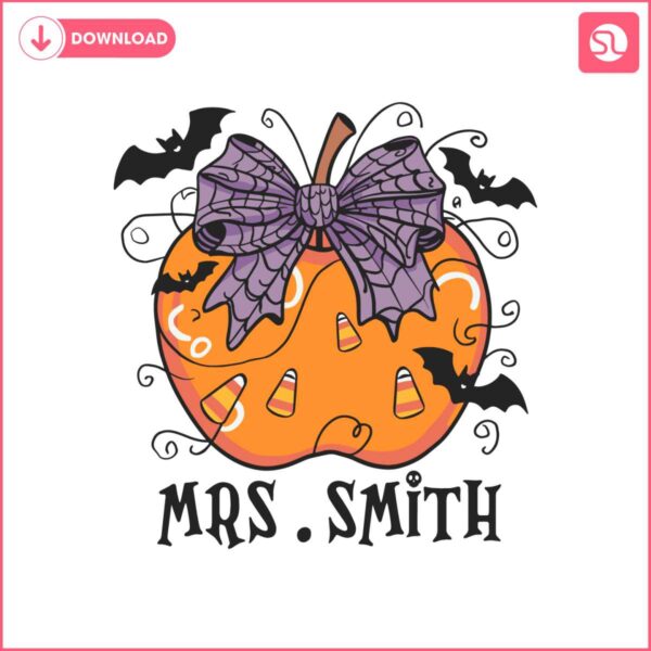 personalization-coquette-halloween-apple-svg-teacher-pencil-svg-halloween-doodle-design-halloween-teacher-svg