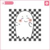 retro-halloween-checkered-ghost-svg