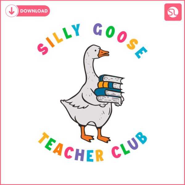 funny-silly-goose-teacher-club-svg