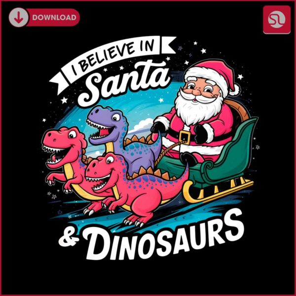 funny-xmas-i-believe-in-santa-and-dinosaurs-png