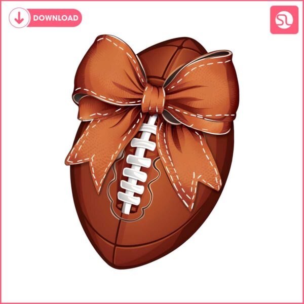 coquette-football-with-bow-png