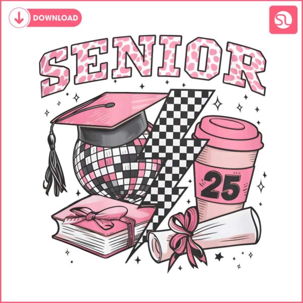 pink-leopard-senior-2025-class-of-2025-png