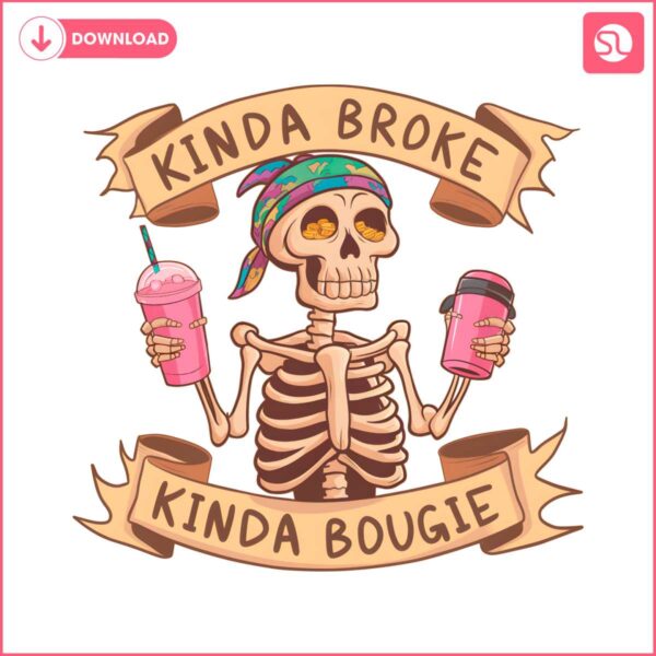 kinda-broke-kinda-bougie-funny-skeleton-sarcasm-png