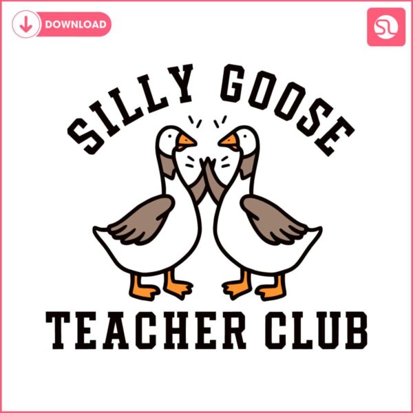 funny-silly-goose-teacher-club-svg