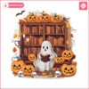 ghost-pumpkin-bookworm-reading-retro-halloween-png