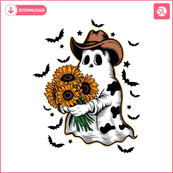 cute-cowprint-ghost-funny-snarky-boojee-western-halloween-svg