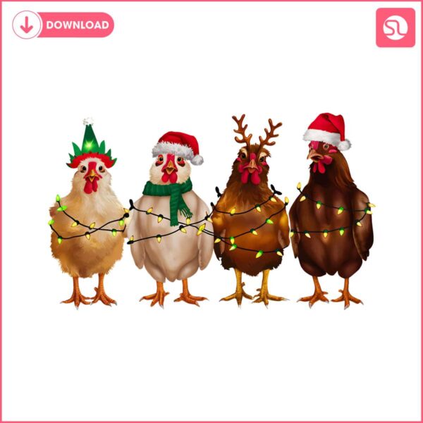 ute-christmas-chickens-farm-png