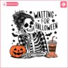 waiting-for-halloween-spooky-girl-coffee-pumpkin-svg