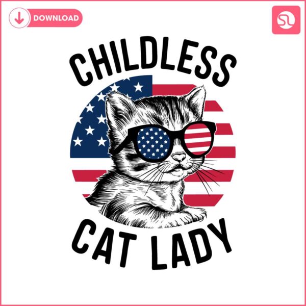 childless-cat-lady-for-kamala-election-2024-svg