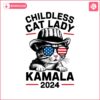 trendy-cat-lady-panama-hat-kamala-harris-2024-svg