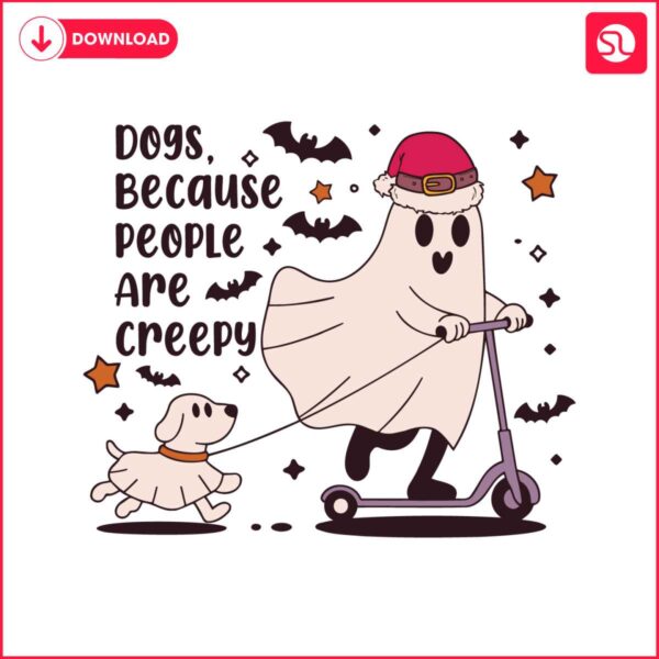 dogs-because-people-are-creepy-santa-hat-svg