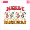 retro-groovy-merry-duckmas-christmas-light-svg