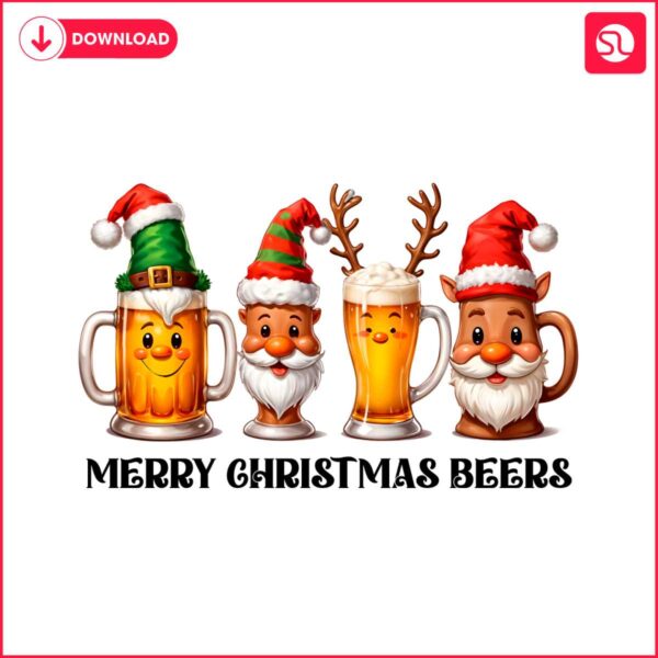 christmas-drinking-merry-christmas-santa-beer-png