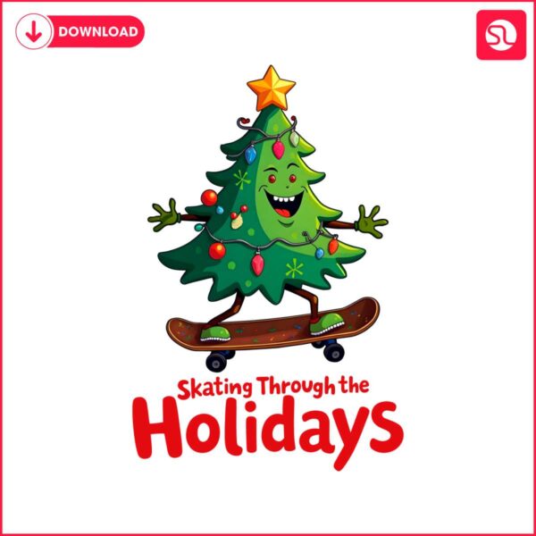 skating-through-the-holiday-christmas-tree-skateboard-png