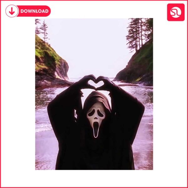 ghostface-scream-halloween-heart-hands-png