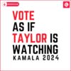 vote-as-if-taylor-is-watching-kamala-2024-svg