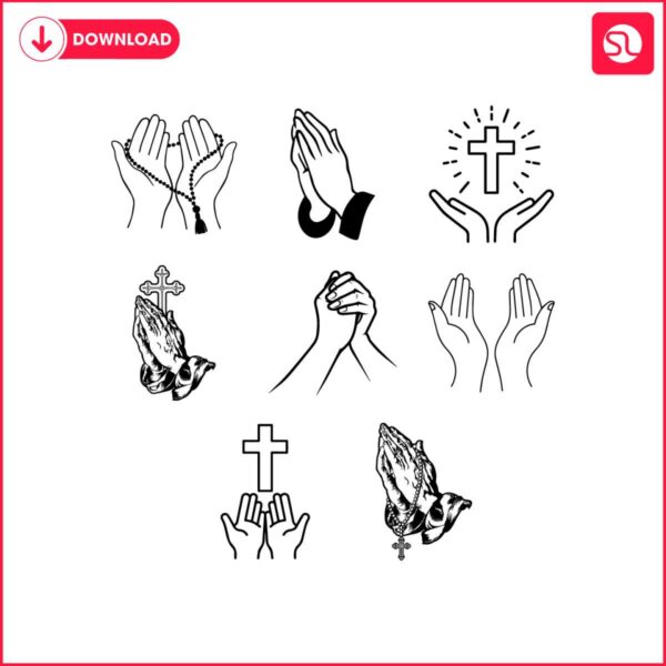 praying-hands-religious-svg-bundle