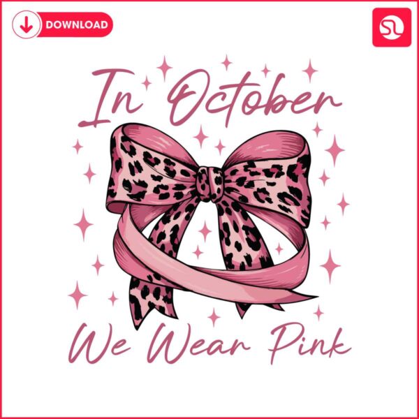 leopard-bow-in-october-we-wear-pink-png